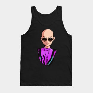 Bald girl Tank Top